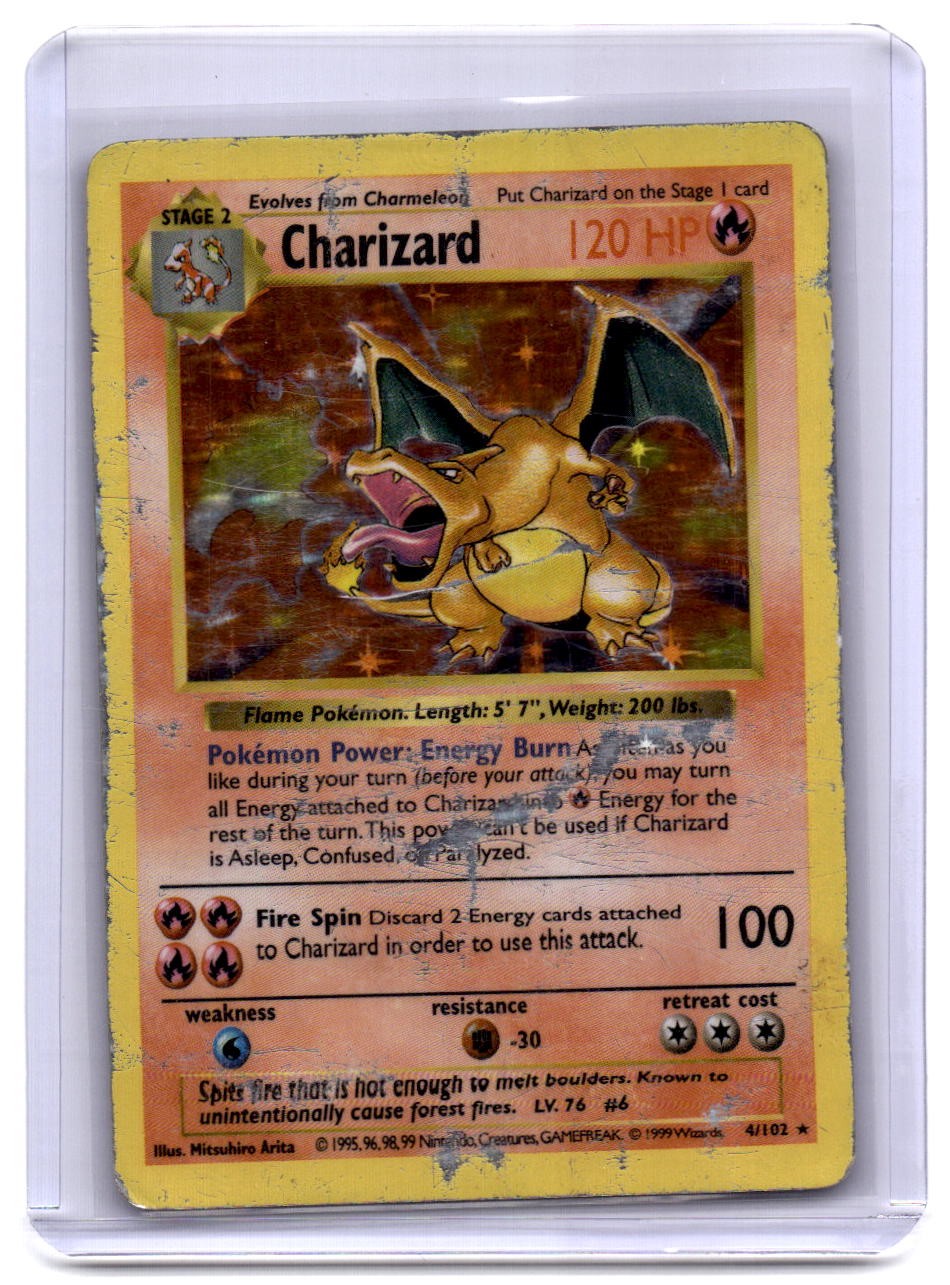 Base Set (Shadowless) #004/102 Charizard