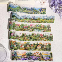 6 Rollen Washi Tape Set Cute Sticker Tape FüR Scrapbooking Scrapbook Stickers Kl