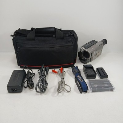 Sony Handycam CCD-TRV37 Vision Video8 Camcorder With Nightshot Tested & Works