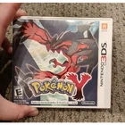 New ListingPokemon Y Nintendo 3DS RPG Game 2013 with Case, Cartridge, Manual, Inserts