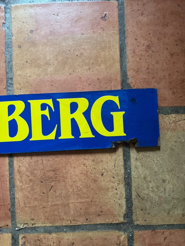 Винтажная настенная рекламная вывеска Mossberg для дробовика винтовки — 34 дюйма x 6 дюймов - Изображение 4 из 4