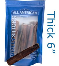 All American Bully Sticks Odor Free, Rawhide Alternative, Grass Fed, All Natural