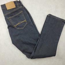 Aeropostale Skinny Jeans Men's 28x29 Blue Denim Dark Wash Button Fly