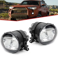 LED Fog Lights Front Clear Bumper Lamp For 2021 2022 2023 2024 Toyota 4Runner
