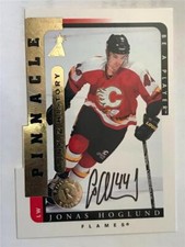  1996-97 Be A Player Link to History Autographs #8A Jonas Hoglund RC