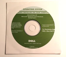 Dell Windows XP Pro w/ Service Pack 2 Re-Installation CD Disc Unused
