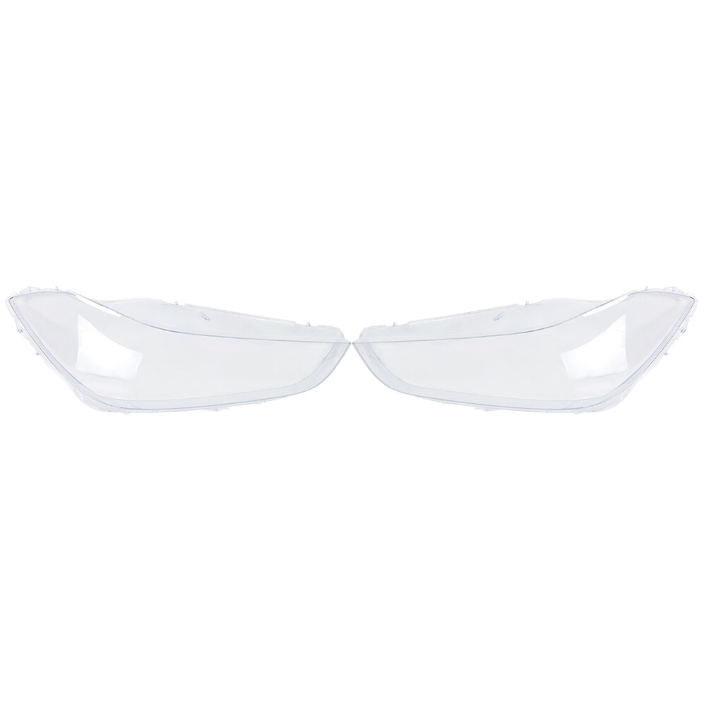 Pair Clear Headlight Headlamp Lens Cover For Maserati Ghibli 4-Door 2014-2022