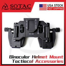 SOTAC Metal Modular Dual Binocular Bridge Helmet Night Vision NVG Dovetail Mount
