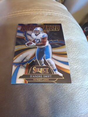 2020 Panini Select Football D Andre Swift Turbocharged Rookie #T19