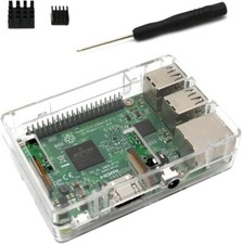 Raspberry Pi 3 Case Clear Protective Pi 3 Model B Pi 2 Model B Pi Model B
