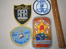 RARITAN BAY HEALTH SERVICES SECURITY raritan  n.j.   ONE PATCH AUCTION BXR 175