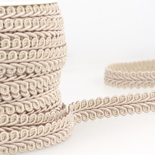 Gimp Braid Scroll Trim Stephanoise 6mm 15mm 38 Colours Upholstery Dress Costume - Picture 21 of 78