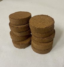 50 x Coir/coco peat potting peat-free compost expandable discs - 75mm / 1L 0.74 per litre