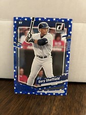 2023 Donruss Baseball Base Independence Day #97 Gary Sheffield