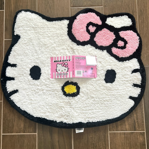 Sanrio HELLO KITTY Figural Bathroom Rug Mat - BNWT