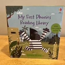 Usborne My First Phonics Reading Library (Contains 20 titles) Books
