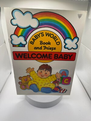 Baby's World Book and Welcome Baby Paperback Book