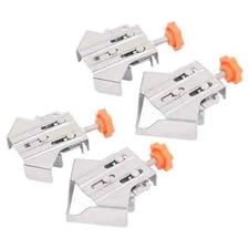 4Pcs Woodworking Corner Clamp Opened Closed Adjus 90 Degree Right Angle Clamp