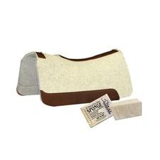 5 Star Equine - 7/8" Thick Western Contoured Natural Pad - The All Around 30"...