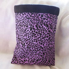 GUINEA PIG FERRET HEDGEHOG HAMSTER SM SNUGGLE SLEEP SACK BAG 10X12 cheetah #284
