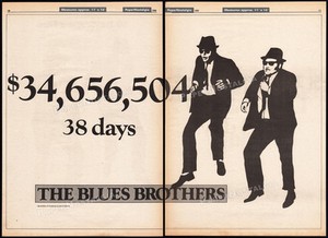 THE-BLUES-BROTHERS-Original-1980-Trade-AD-box-office-promo-poster-JOHN-BELUSHI