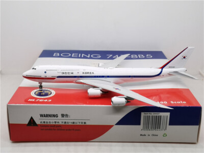 Phoenix Korean Air Force For Boeing B747-8B5 HL7643 1/400 Phoenix Korean Air Force For Boeing B747-8B5 HL7643 1/400