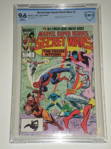 Marvel Super Heroes Secret Wars 3 (1984) CBCS 9.6 (Similar to CGC) 1st Titania