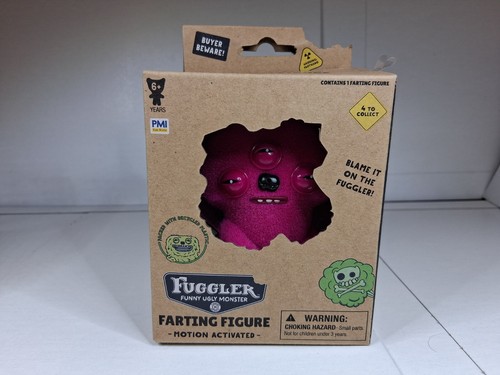 Fuggler lustige hässliche Monster Furz Figur 3er Set - Bewegung aktiviert - 3,5" Spielzeug - Bild 4 von 9