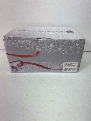 Forever Collectibles - San Francisco 49ers Team Ornaments 2 pk (Helmet/Football) - Picture 4 of 7