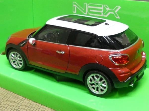 1/24 Welly Mini Cooper S Spaceman rot 24050 - Bild 2 von 2