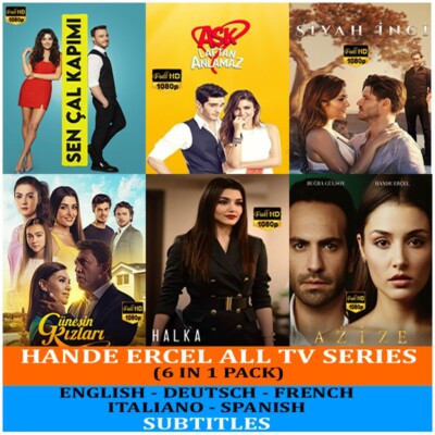 Hande Ercel Collection (6 in 1 pack) *Full HD *Eng-De-Fr-Ita-Spa Subs
