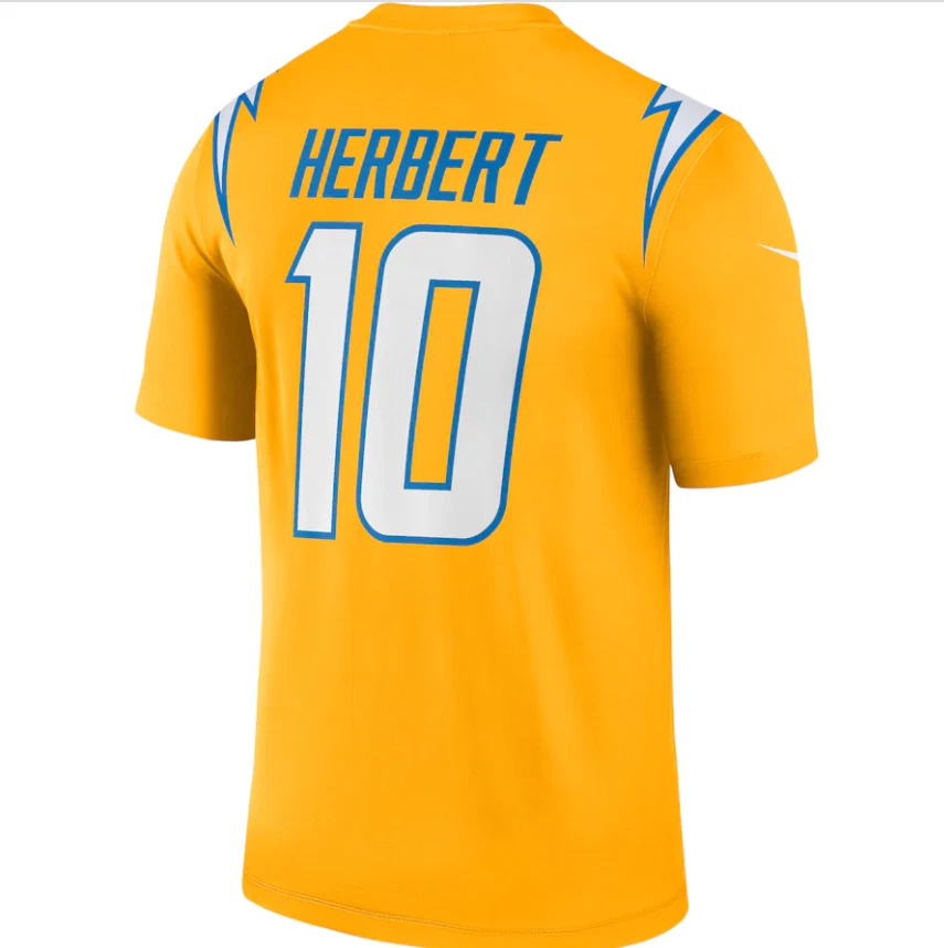 Official Los Angeles Chargers Justin Herbert Jerseys, Chargers