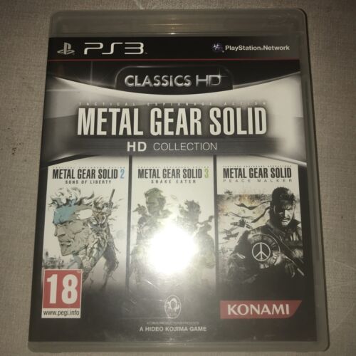 METAL GEAR SOLID HD COLLECTION PS3 PLAYSTATION 3 - Photo 1/3