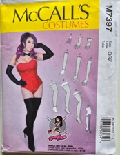 MCCALLS PATTERN 7397  GLOVES LEG WARMERS BOOT COVERS MISSES XS S M L XL UNCUT FF