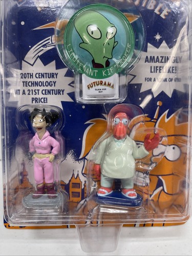 Futurama Die-cast Series 2 Amy Wong & Zoidberg + Kif clicker - 2001 Rocket USA - 第 3/7 張圖片