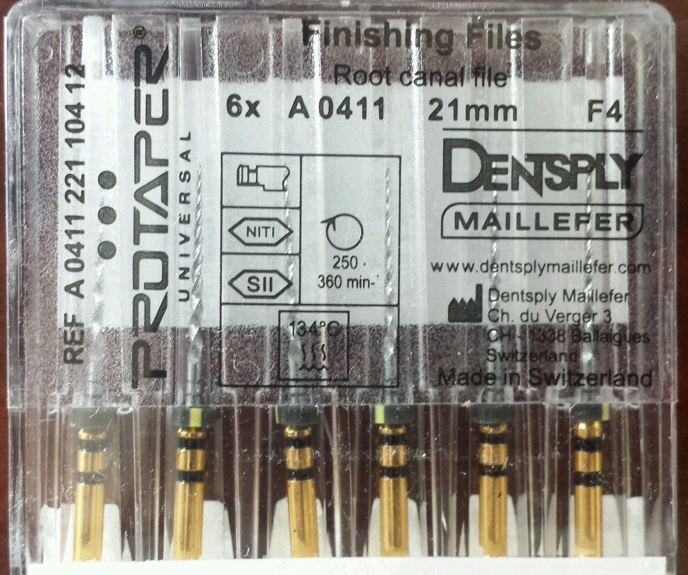 PROTAPER•GOLD Per CA RICAMBI FINISHING FILES - F4 Nero - Foto 4