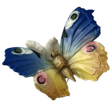 Sujet PAPILLON Porcelaine De Saxe KARL ENS Germany, butterfly/limoges/sevres...