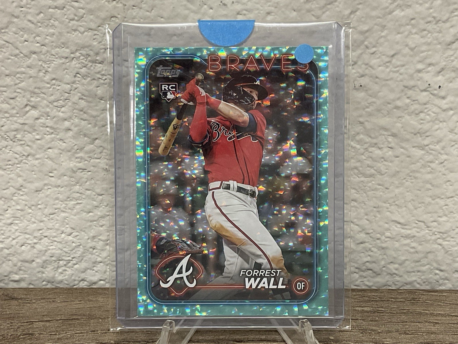 2024 topps forrest wall #391 RC /399 sparkle refractor