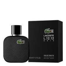Lacoste L.12.12 Noir 1.7 Oz Eau De Toilette Spray New In Box