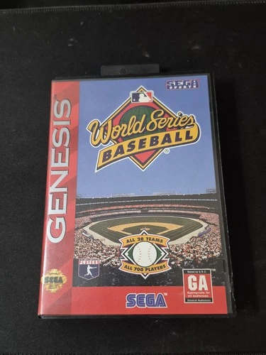 World Series Baseball (Sega Genesis) CIB COMPLETE