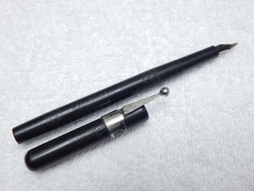 LOT# 108E. VTG MABIE TODD SWAN 1500 EYEDROPPER FOUNTAIN PEN. STUB NIB. image 7