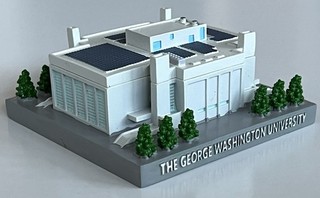 Charles Smith Center George Washington University souvenir building Stadium GWU