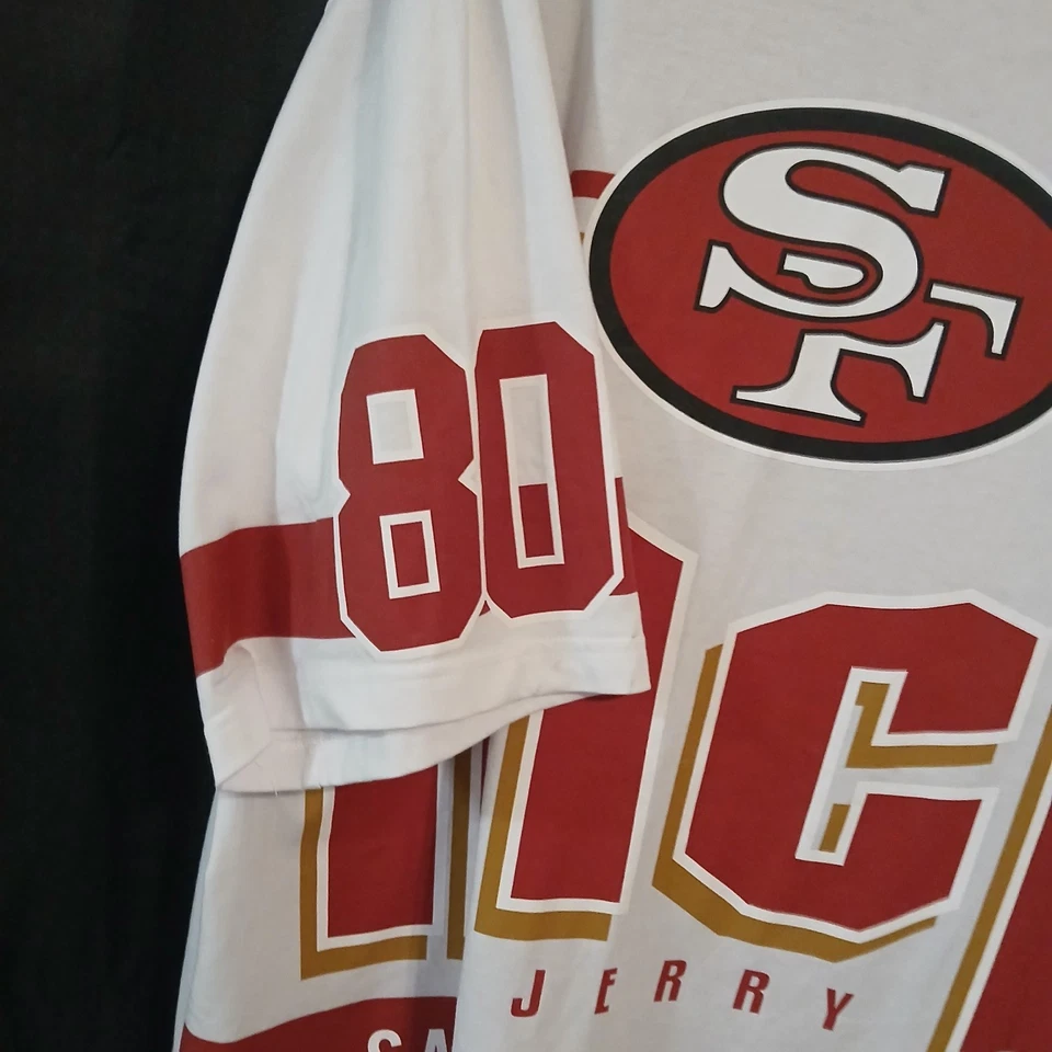 Camisa Jerry Rice San Francisco 49ers Throwback Mitchell & Ness 2XL NOVA - Imagem 3 de 3