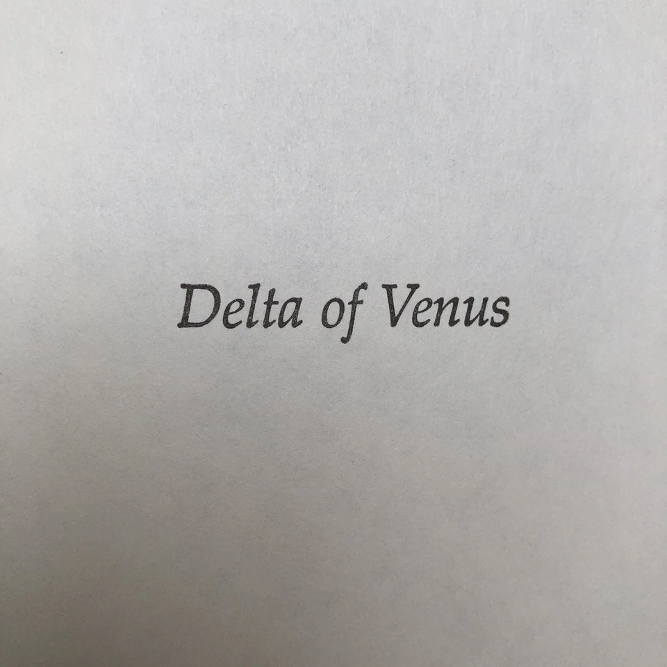 ANAIS NIN 1977 - Delta Of Venus & Little Birds Erotica Romance Novel 2 Book Set - Image 4 of 4