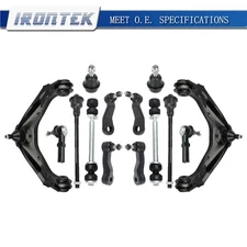 Irontek 12Pcs Front Upper Control Arms Ball Joint for Silverado Sierra 2500 3500