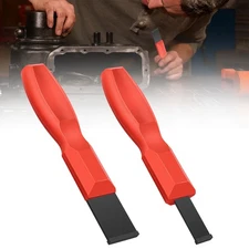 2pcs Tungsten Carbide Scraper Set Gasket Remover Tool for Engine Rust Glue Clean