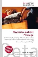 Lambert M. Surhone (U. A.) | Physician-Patient Privilege | Taschenbuch (2026)