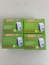 3 Electronic Pest Reject Control Ultrasonic Repeller Home Bug Rat Spider Roaches