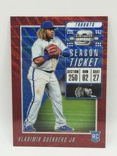 2019 Contenders Optic Ruby Wave Prizm Vladimir  Guerrero Jr. /199 (RC)