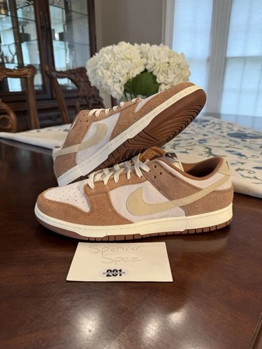 Nike Dunk Low PRM Medium Curry White DD1390-100 Size 13 Vnds